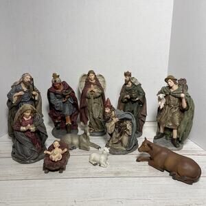 The Promise of Christmas Deluxe 11 Piece Set by Robert Stanley 2013